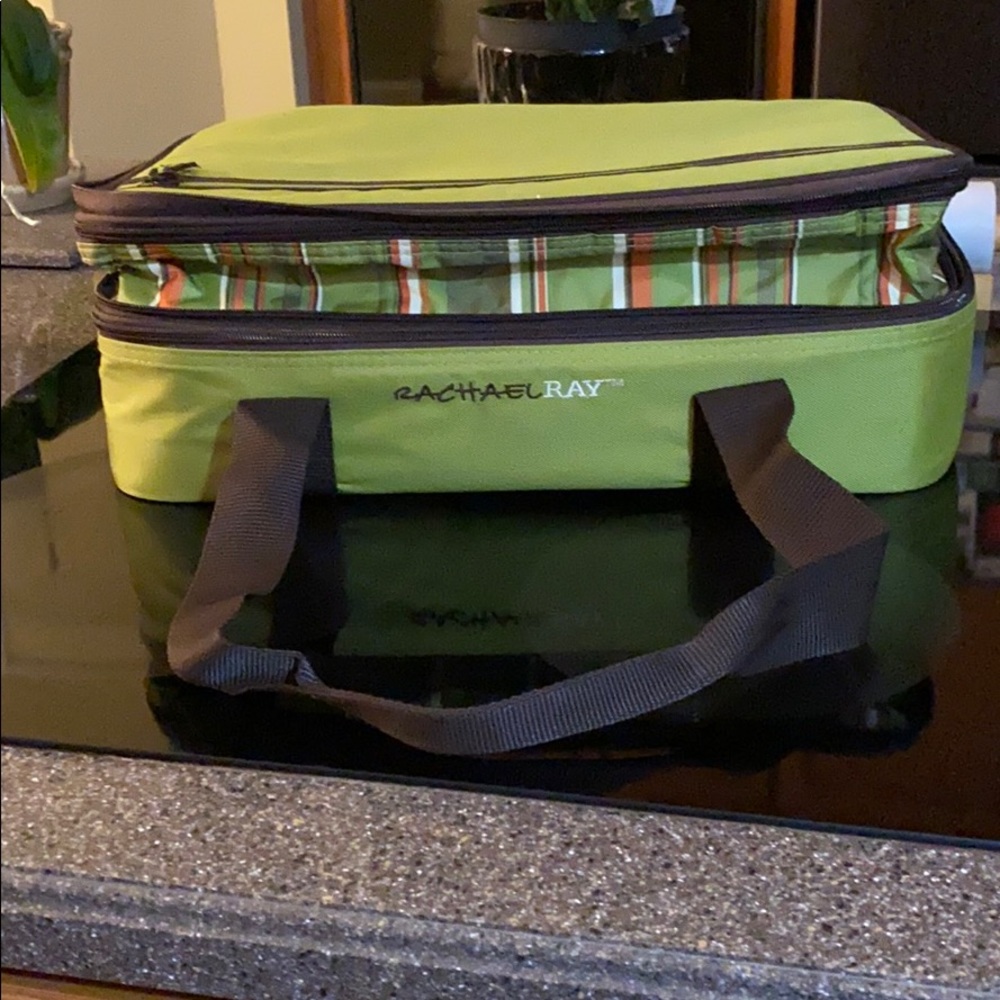 Rachel Ray Green Expandable Lasagna Lugger…